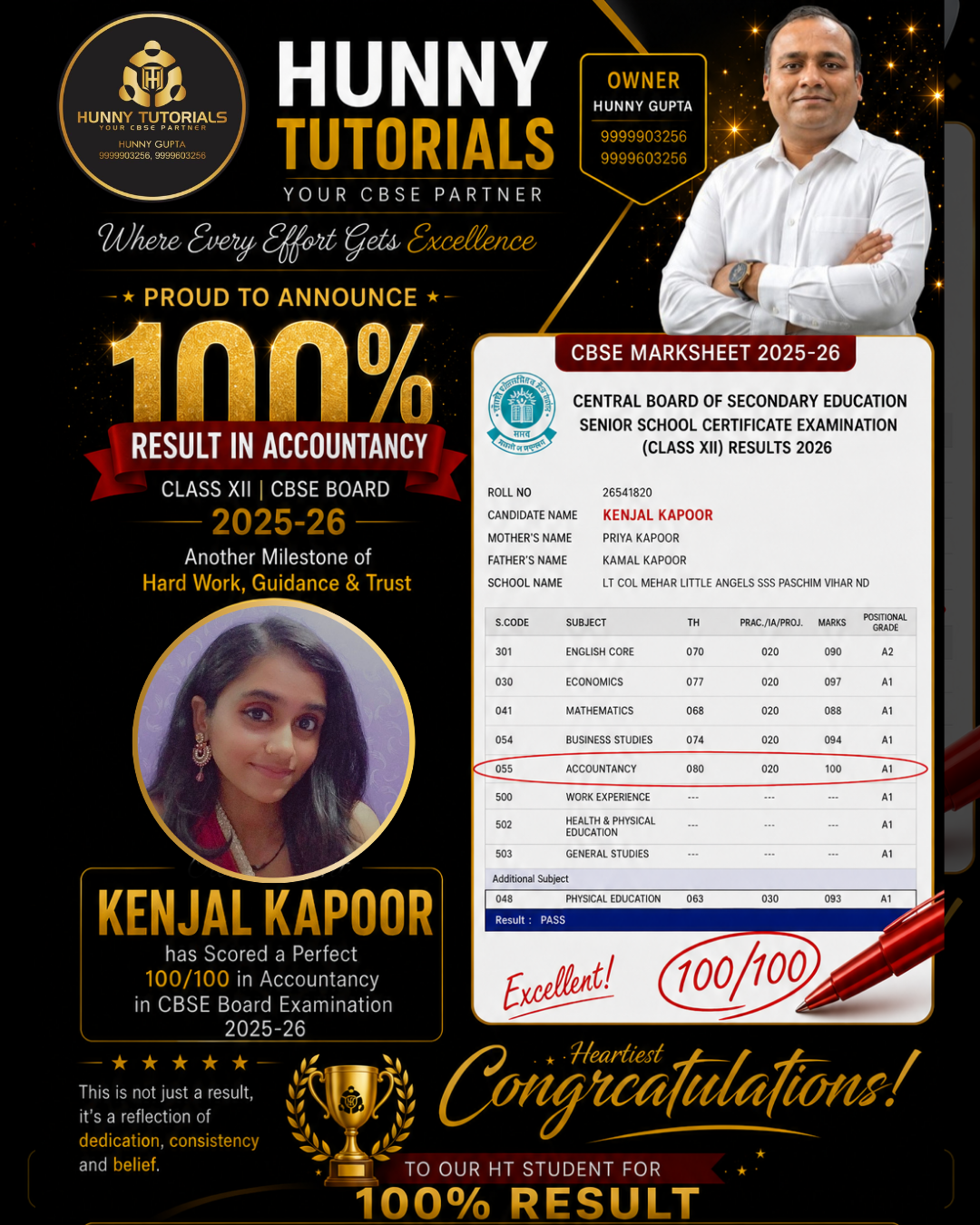 Topper Achievement Board