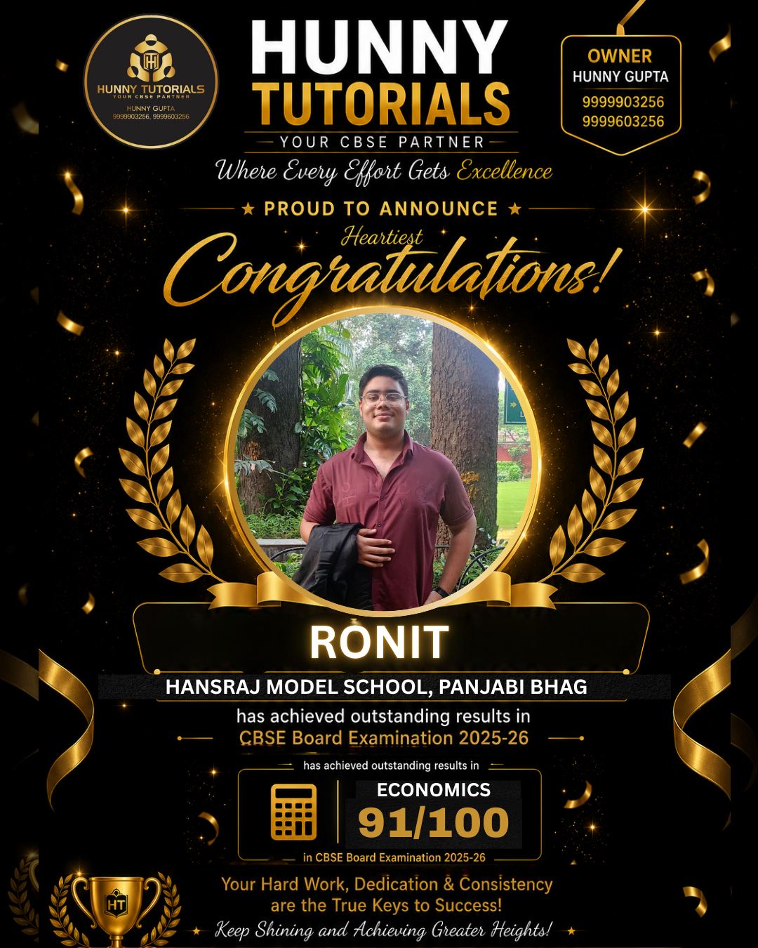 Topper Achievement Board