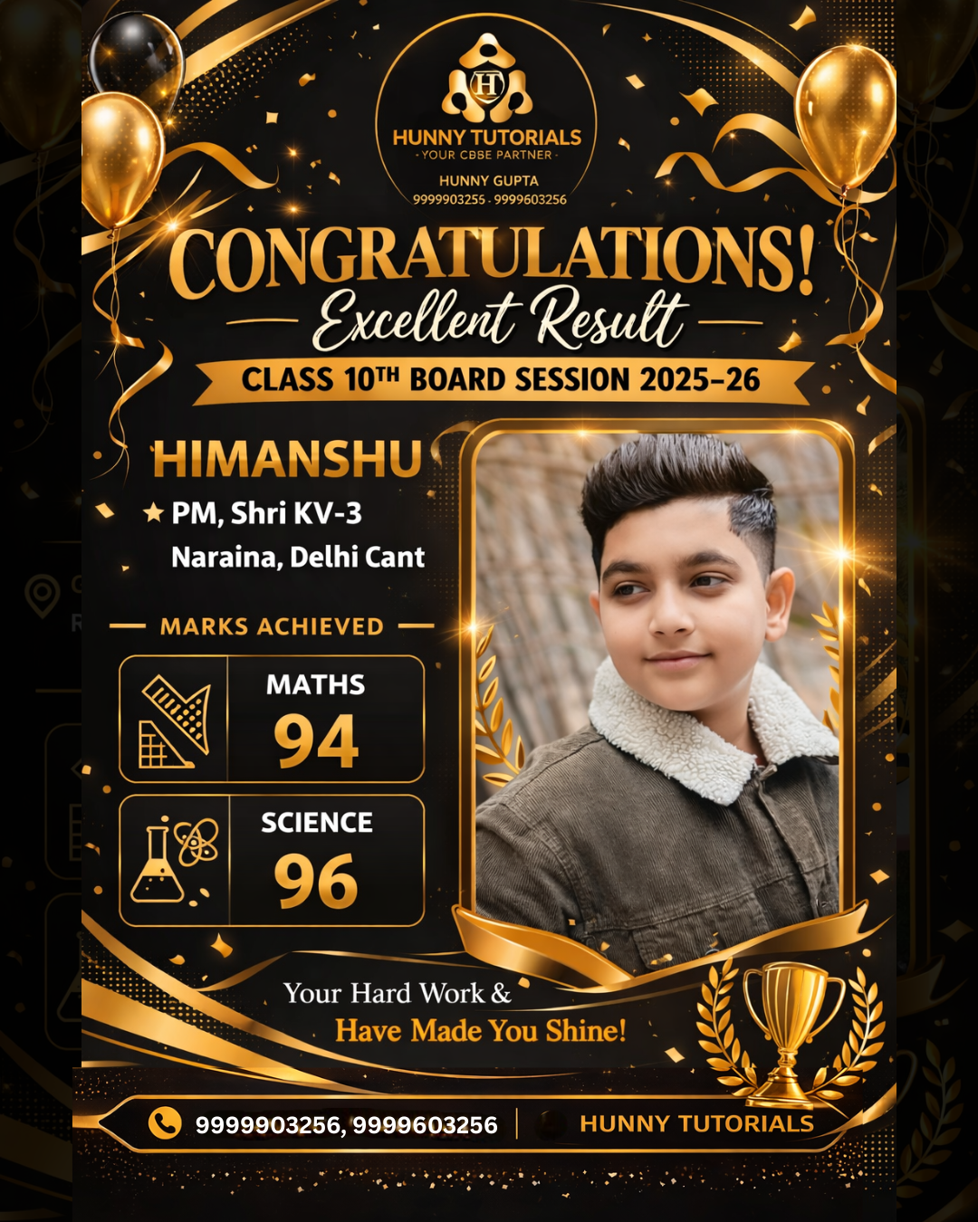 Topper Achievement Board