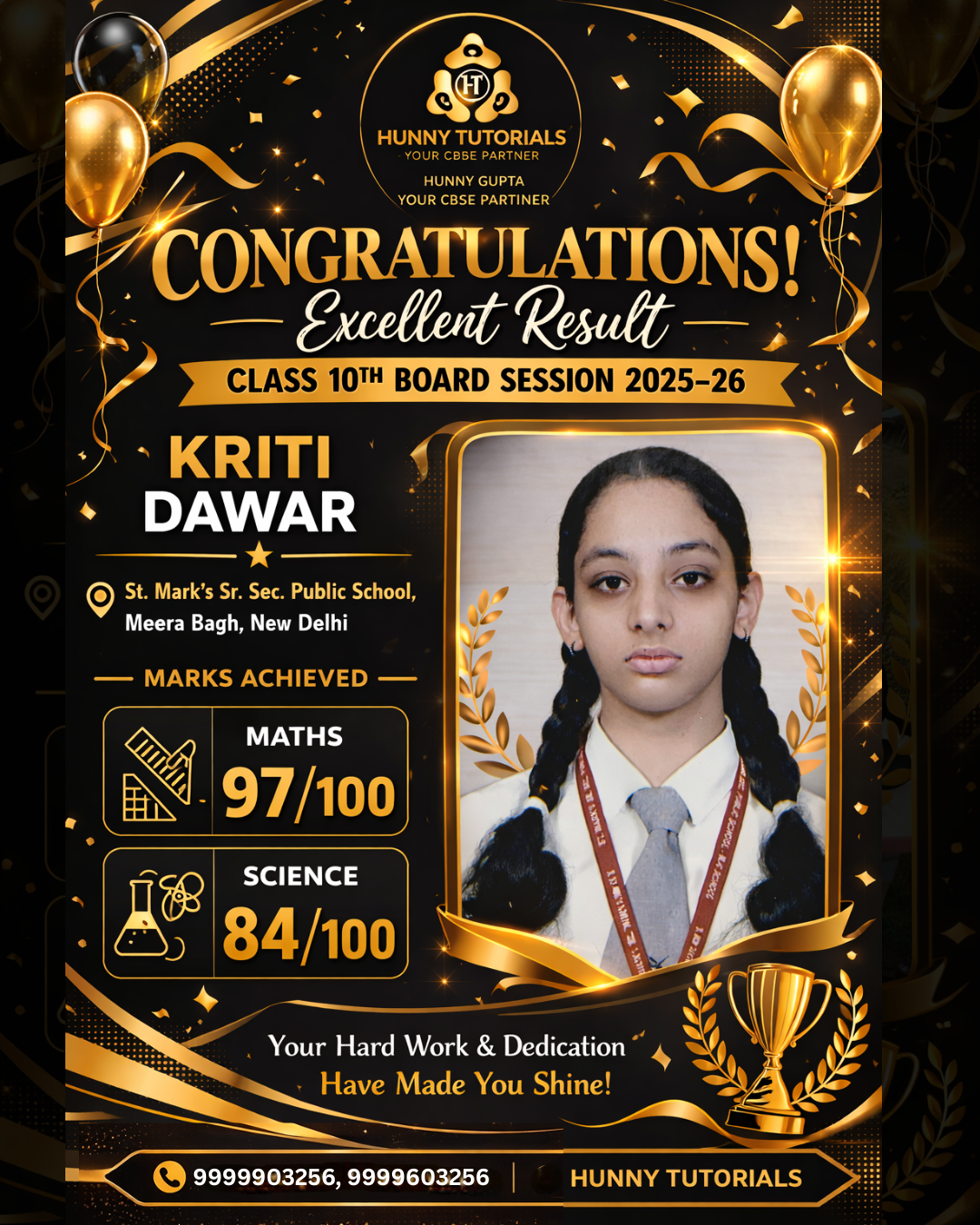 Topper Achievement Board