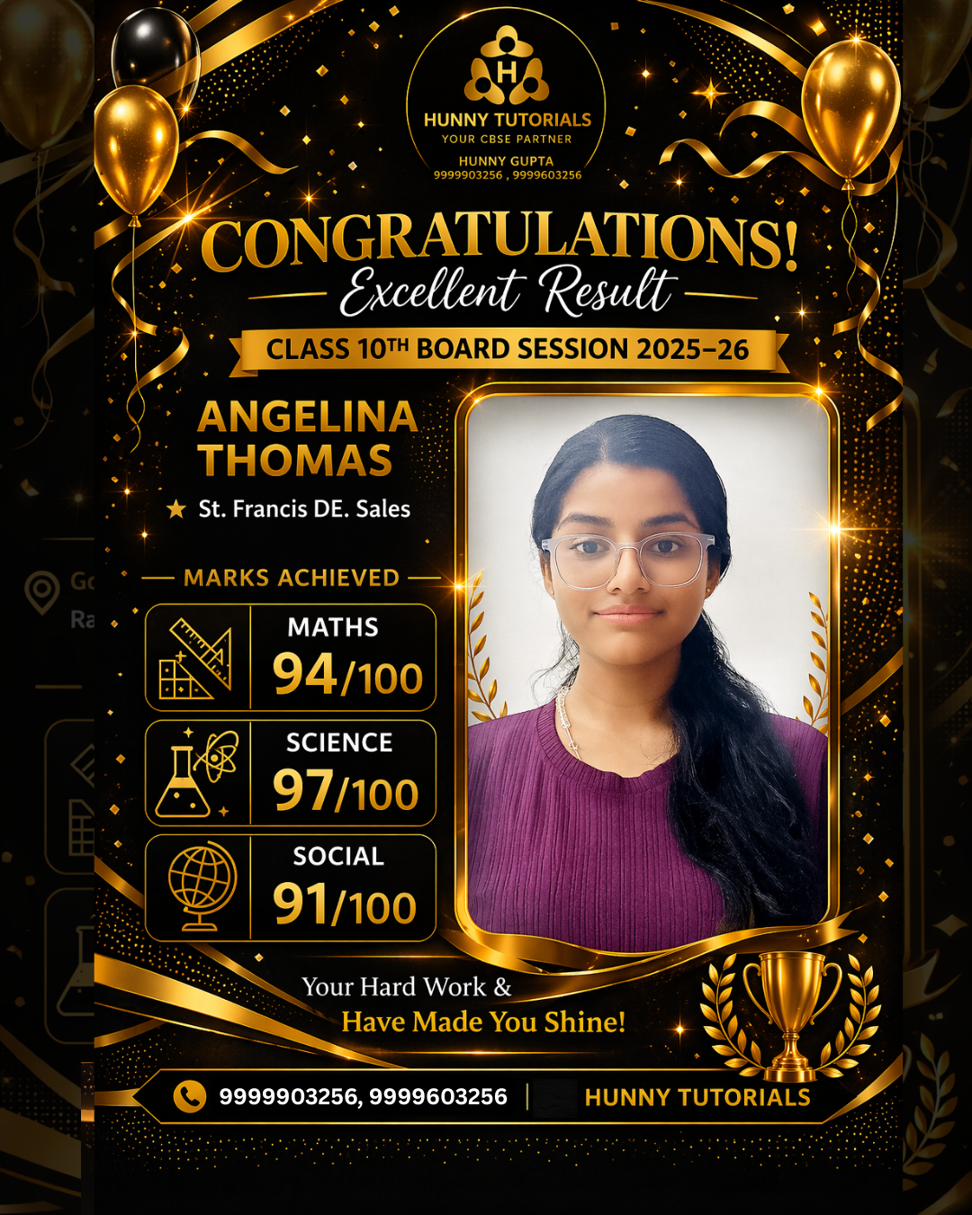 Topper Achievement Board