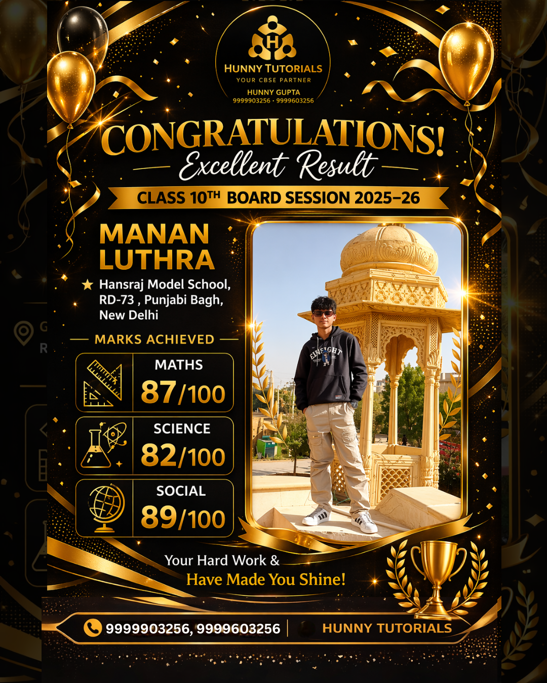 Topper Achievement Board